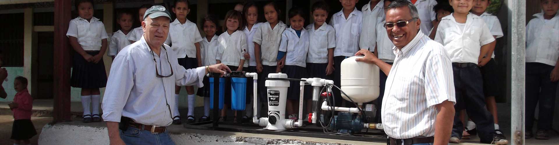 A Low-Cost/Low-Tech System for Water Purification & Filtration